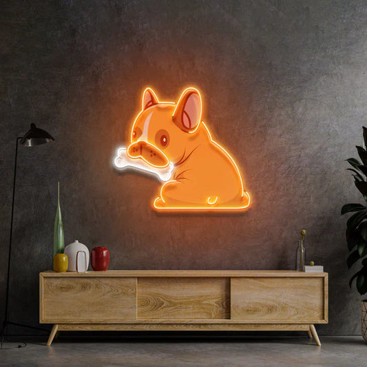 Dog and Bone Neon Art LED Neon Sign Light Neon