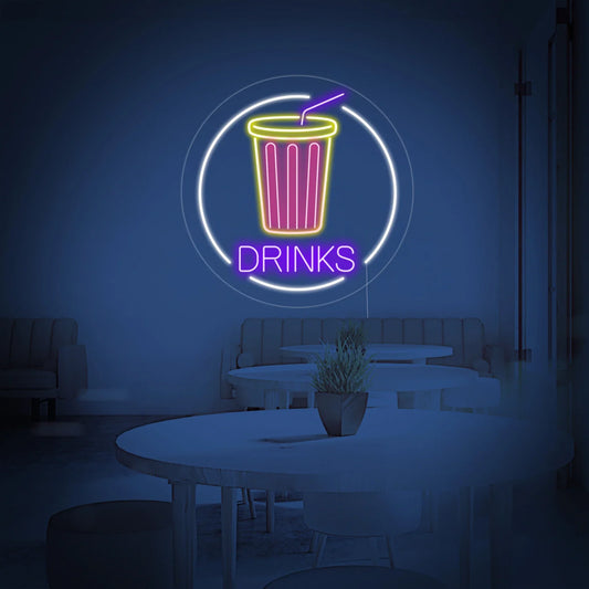 Drinks LED Neon Sign Light Neon