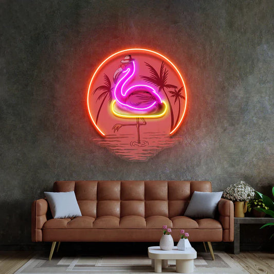Flamingo Summer Neon Art LED Neon Sign Light Neon