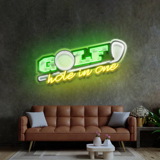 Golf hole in one Neon Art LED Neon Sign Light Neon
