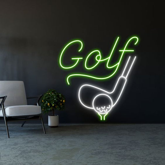 Golf LED Neon Sign Light Neon