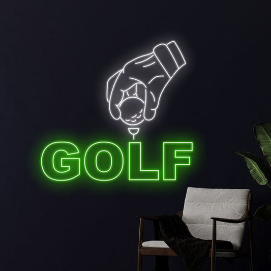 Golf LED Neon Sign Light Neon
