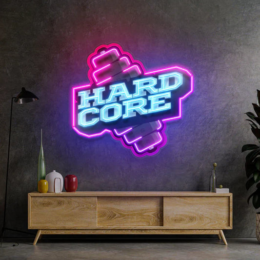 Hardcore DumbbellNeon Art LED Neon Sign Light Neon