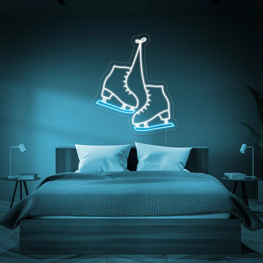 Ice skate LED Neon Sign Light Neon
