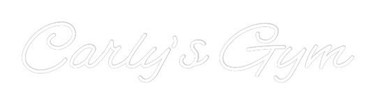 Custom Neon: Carly’s Gym