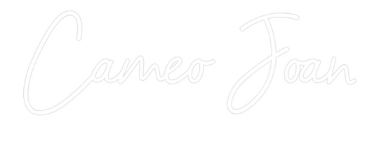 Custom Neon: Cameo Joan