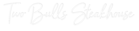 Custom Neon: Two Bulls Ste...