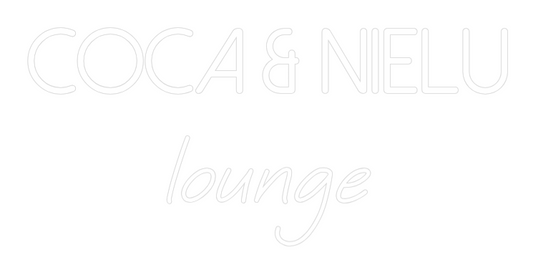 Custom Neon: Coca & Nielu
...
