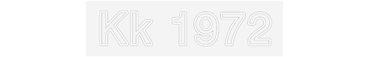 Custom Neon: Kk 1972