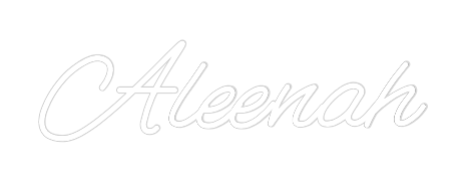 Custom Neon: Aleenah