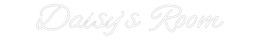 Custom Neon: Daisy’s Room