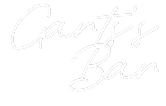 Custom Neon: Garts’s
Bar