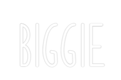 Custom Neon: BIGGIE