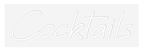 Custom Neon: Cocktails