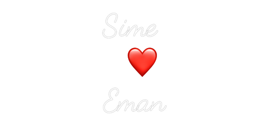 Custom Neon: Sime 
❤️ 
E...