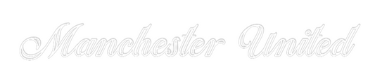 Custom Neon: Manchester Un...
