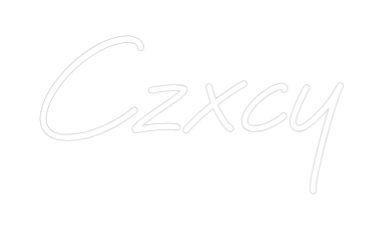 Custom Neon: Czxcy