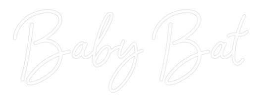 Custom Neon: Baby Bat