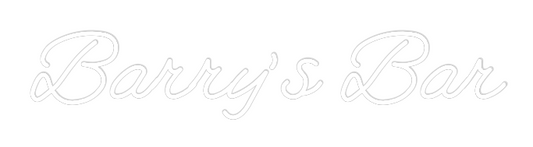 Custom Neon: Barry’s Bar