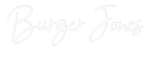 Custom Neon: Burger Jones