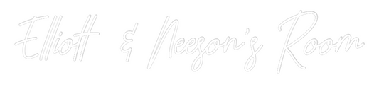 Custom Neon: Elliott & Nee...