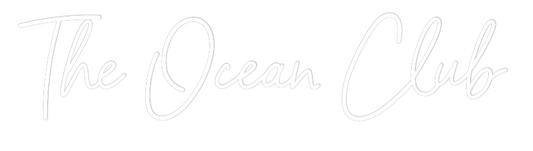 Custom Neon: The Ocean Club