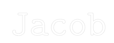 Custom Neon: Jacob