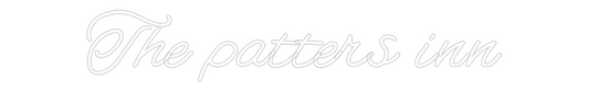 Custom Neon: The patters inn