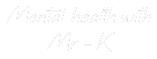 Custom Neon: Mental health...