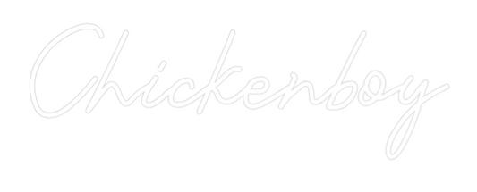Custom Neon: Chickenboy