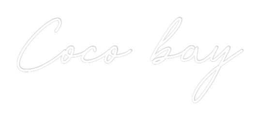 Custom Neon: Coco bay