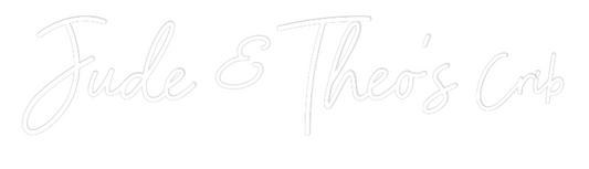 Custom Neon: Jude & Theo’s...