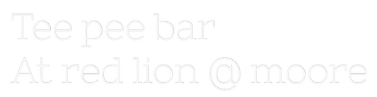 Custom Neon: Tee pee bar 
...