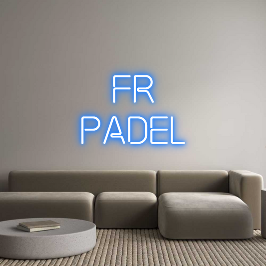 Custom Neon: FR
Padel