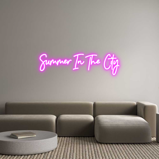 Custom Neon: Summer In The...