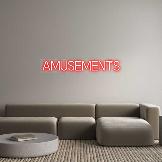 Custom Neon: AMUSEMENTS
