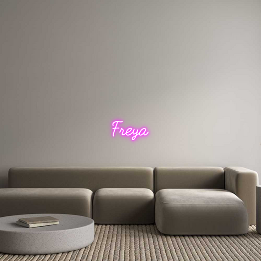 Custom Neon: Freya