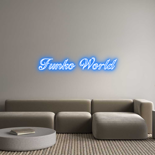 Custom Neon: Funko World