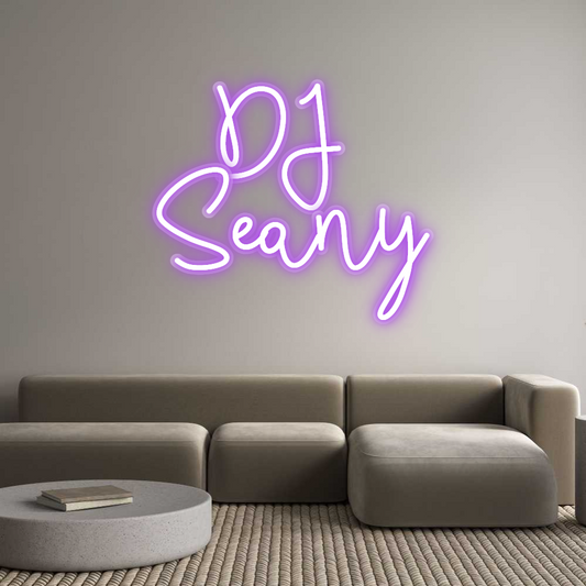 Custom Neon: DJ 
Seany