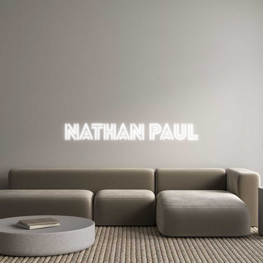 Custom Neon: Nathan Paul
