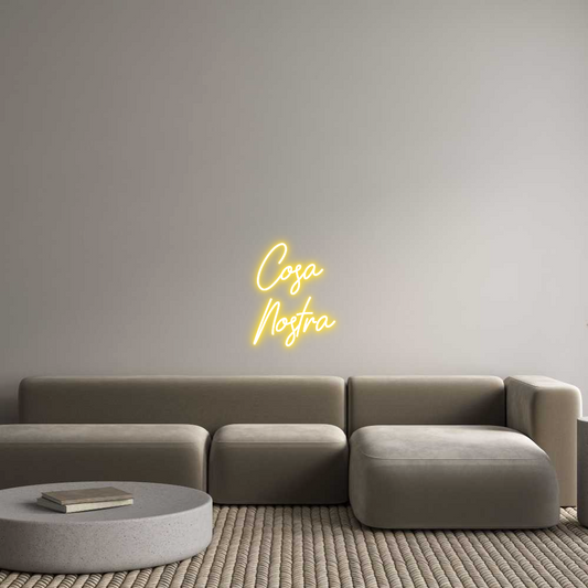 Custom Neon: Cosa
 Nostra