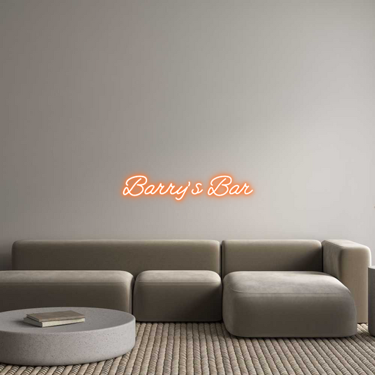 Custom Neon: Barry’s Bar