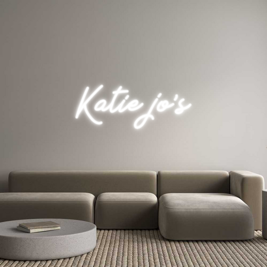 Custom Neon: Katie jo’s