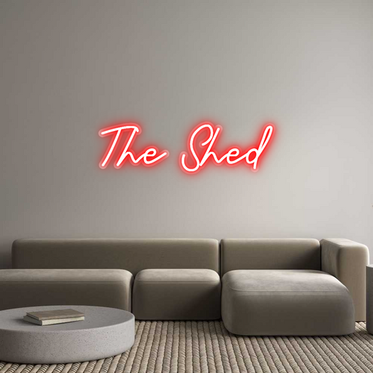 Custom Neon: The Shed
