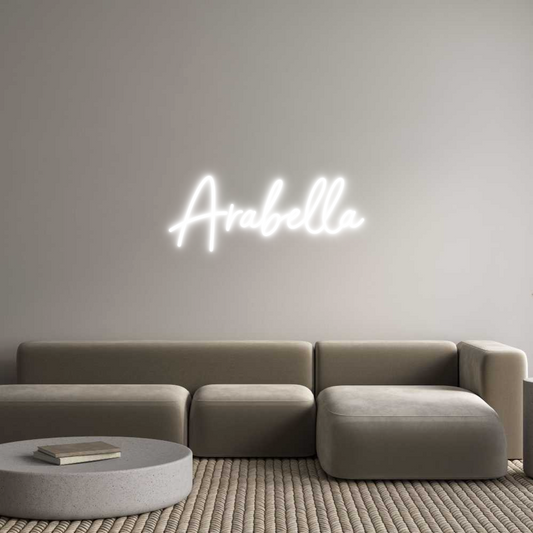 Custom Neon: Arabella