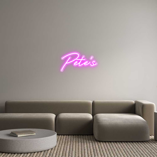 Custom Neon: Pete’s