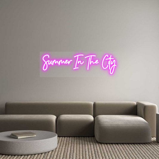 Custom Neon: Summer In The...