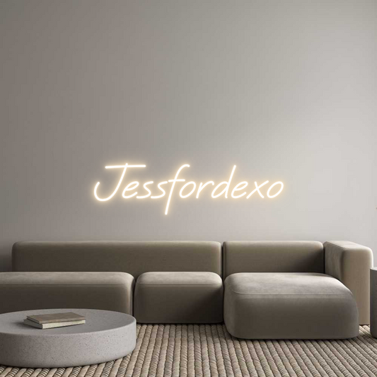 Custom Neon: Jessfordexo