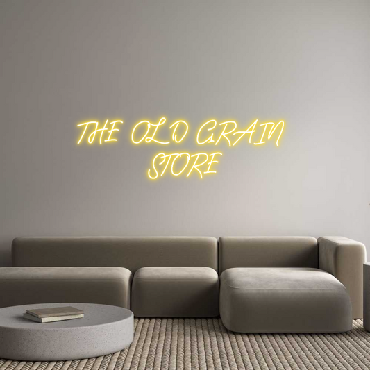 Custom Neon: THE OLD GRAIN...