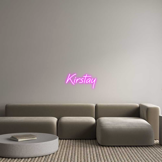 Custom Neon: Kirstay